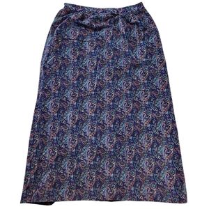 Vintage Ms Sero Paisley Maxi Skirt Sz 14